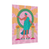 Greek Statue on Roller Skates Art Print